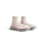 Men’s Speed 2.0 Full Clear Sole Recycled Knit Sneaker  in Light Beige - Image 2